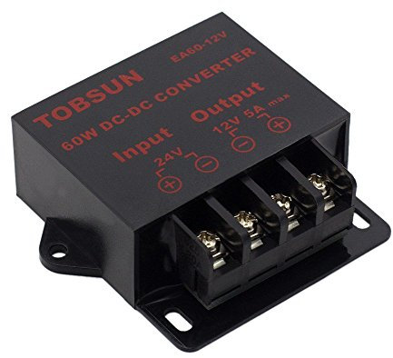DC 24V to DC 12V 5A 60W Converter Step Down Regulator Module Transformer Power Supply