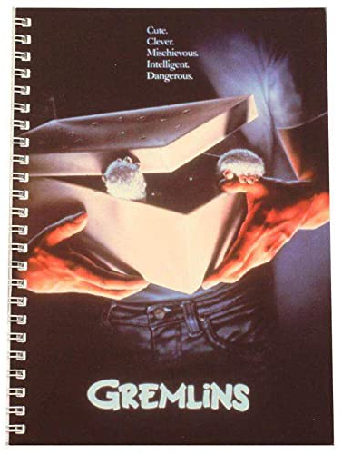 Gremins Notizbuch mit Spiralbindung