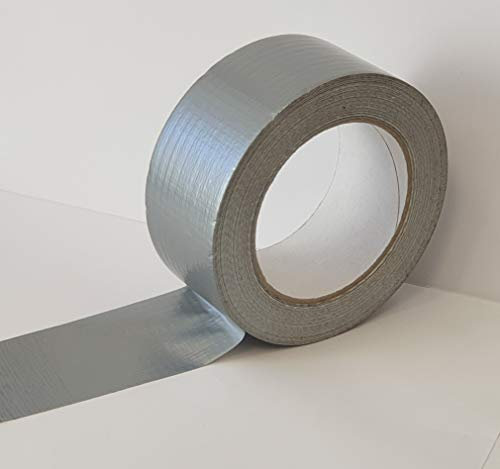 IMBALLAGGI 2000-1 Nastro adesivo Americano telato Grigio - Nastro telato extraforte sigillante idrorepellente multiuso