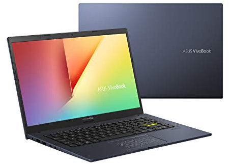ASUS Vivobook S S413JA-EB160T PC Portable 14 FHD (Intel Core i5-1035G1, RAM 8G, 256G SSD PCIE, Windows 10) Clavier AZERTY Français Gris