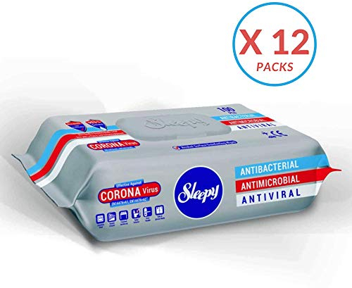 Reinigingsdoekjes sleepy 100 hygienische doekjes | 12 stuks
