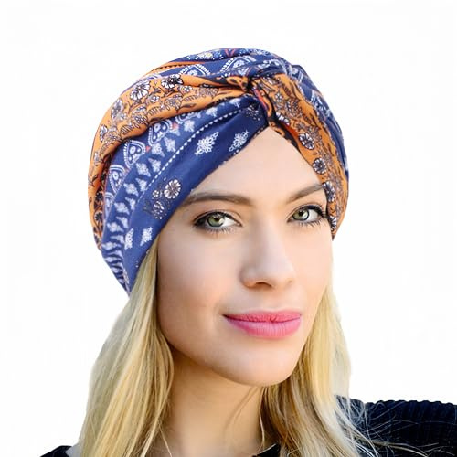 ESTEVANJ MUR Kopftuch Turbane für Frauen - Premium Frauen Turban Stirnband Headwrap für stilvolle und komfortable Abdeckung