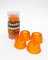 Thunder Trucks Skateboard Bushings Premium 90A Medium Clear Orange