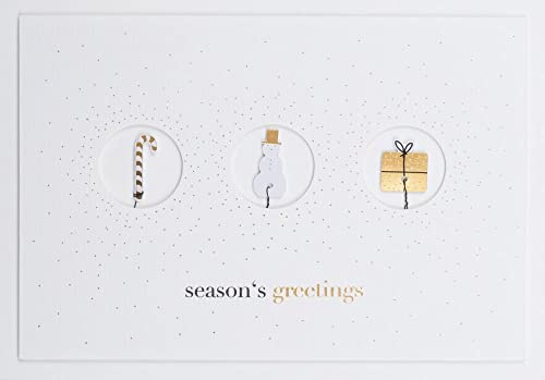 Räder Weihnachtsdrahtkarte Season´s Greetings