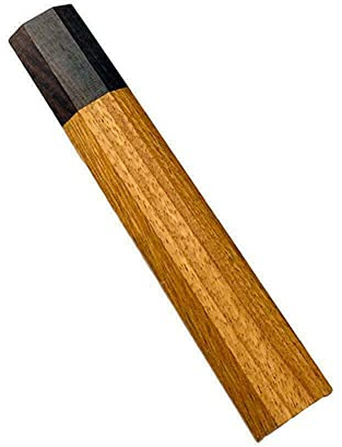 Toranysadecegumy DIY Japanese Kitchen Knives Chef Knife Replacement Octagonal Wooden Handle