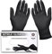 Ritter Premium Nitrilhandschuhe schwarz 100 Stück - Einweghandschuhe latexfrei - Einmalhandschuhe nitril puderfrei - Black Nitrile Gloves - Größe XL