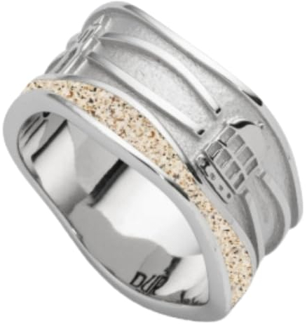 DUR Borkum Ring Strandwellen Strandsand Silber Borkumschmuck Borkumring Schmuck (64)