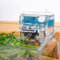 Tigerlily Enterprises Mini Waterfall Aquarium Filter – 250L/H USB-Powered Hang-On Back (HOB) Filter with Adjustable Flow, Ultra Quiet Operation & 3-Layer Filtration for Small/Nano Fish Tanks