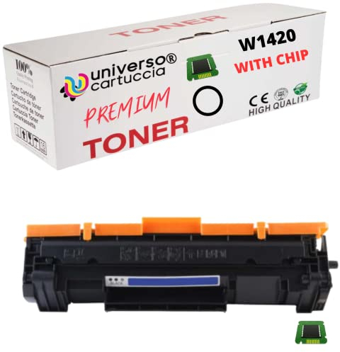 universo cartuccia® 142 A W1420A (mit Chip) Tonerkartusche kompatibel mit HP Drucker M110 M110W M139 M140 M140 W, kann nicht auf dem Drucker H P+ verwendet werden (bitte lesen Sie die Kompatibilität