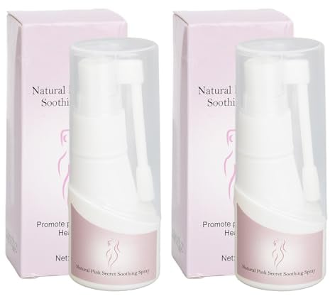 Intimspray für Frauen, Geruchsschutz Intimbereich Spray,2 Stück 30 ml feminines Körperspray lindert Juckreiz reduziert Beschwerden im privaten Teil Intimspray Zur Geruchs Und Juckreizlinderung