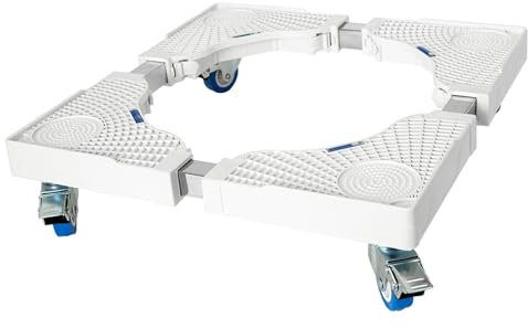 DUPDMKIN Mini soporte para nevera con freno ajustable (4 ruedas)