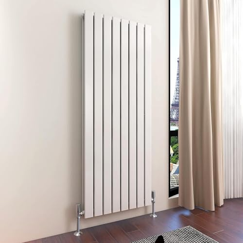 Vertical Radiator Double Flat Panel 1600x544mm Designer Vertical Radiator(White)