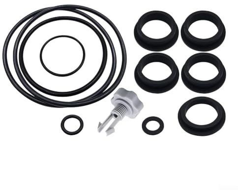 SPORTARC Lot de 12 joints toriques pour valve de décompression d'air pour Intex - Kit de réparation pour pompe à filtre à sable pour Intex - Joint d'étanchéité pour piscine hors sol - Joint torique
