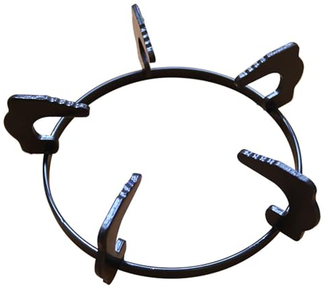 Eisenpfannen-Unterstützung, 20,2 cm, Wok-Halter, Kochzubehör, Wok-Stützringe, Eisenstruktur für Küchenherde