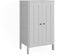 VitaliSpa Kinderkleiderschrank Ajaton, Kinderregal, Weiß, 70 x 120.6 cm