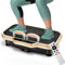 Vibration Plate Exercise Machine, Whole Body Workout Power Vibration Plate for Lymphatic Drainage, Push-up Grips, Vibration Plate for Weight Loss, Home Gym Shaping Fitness Workout, 180 Speed/Max 450lb