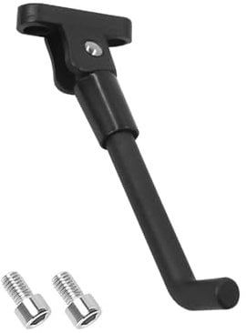 VZU Aluminiumlegierung Scooter Ständer, Perfekte für Fußstütze Xiaomi M365/Pro/Pro 2/1S/Scooter 3, Stabiler Roller Ständer für Elektroroller, mit 2 Schrauben, Schwarz