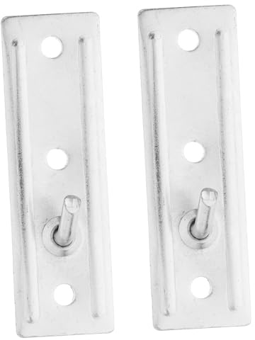 AUTSUPPL Support Mural 1 Set en Fer Argenté pour Chauffe-eau Électrique Plaque de Fixation Robuste Kit de Montage pour Installation sur Mur Creux