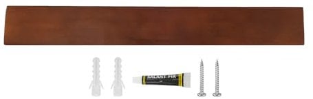 16 inch Oak Magnetic Knife Rack with Extra-Strong Magnet Magnetic Knife Strip Wall Mounted Knives Holder Powerful Adsorption Cutter Holder Safe Hanging for Home