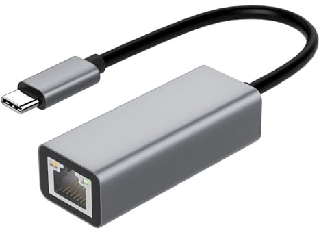 Generico Adattatore di rete di tipo C USB Ethernet, USB Type C Ethernet Adapter - Adattatore Adattatore di rete di tipo C | Dispositivo di C Compatibile con adattatore di di C U