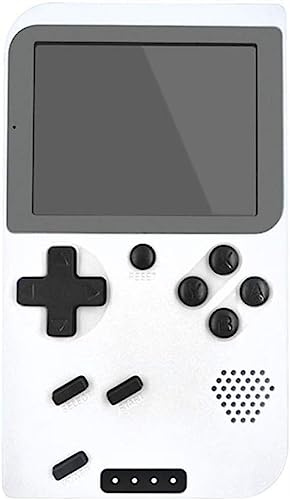 Handheld Retro Gaming Console with 8000mAh Power Bank and LED Flashlight, Built-in 400 Classic Games for Portable Entertainment