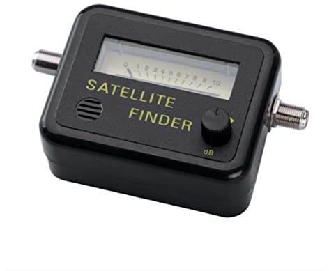 Satellitenfinder, Digital-Satellitenfinder-Ausrichtungssignal Satfinder-Suchenzähler Lnb Teller Dire. CtV Netzwerk-Satellitenschüssel.