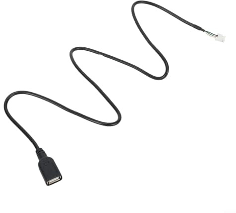 Cavo di prolunga USB a 4 pin e 6 pin per autoradio Andr0id – 75 cm nero cavo connettore interno automobilistico