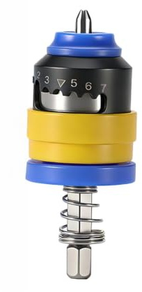 Drywall Screw Setter – Depth Control Bit Attachment, Screwdriver Guide