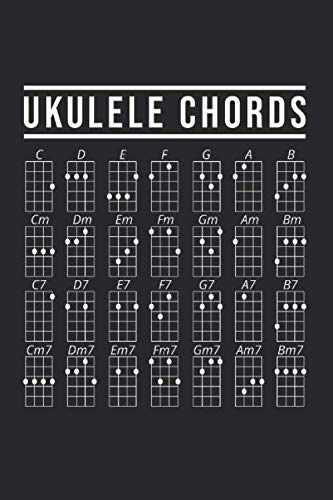 Ukulele Liederbuch: Ukulele Notenbuch A5 Ukulele Akkorde und Tabs I Geschenk für Ukulelespieler I Notenheft zum Ausfüllen mit Notenlinien und Tabulatur für Songs und Lieder
