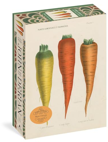 John Derian Paper Goods: Three Carrots 1,000-Piece Puzzle