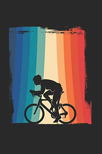 Notizbuch: Fahrrad Notebook A5 liniert I Geschenk für Radfahrer I Radsport Training Tagebuch oder Journal I Rennrad Mountainbike Notizheft