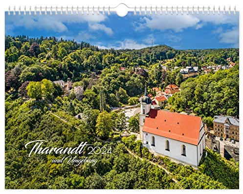 Kalender Tharandt und Umgebung 2024 | 40 x 30 cm | schwarzes Kalendarium