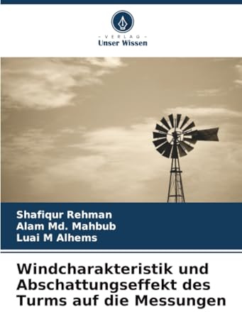 Windcharakteristik und Abschattungseffekt des Turms auf die Messungen