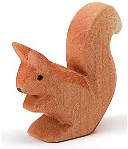 Ostheimer 16602 Eichhörnchen sitzend aus Holz Höhe 4,5cm