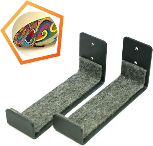 Onefeng Sports Surfboard Wall Mount Minimalist Surfboard Wall Rack Surf Display Mount Holds Both Long Boards and Short Boards for Indoors and Outdoors