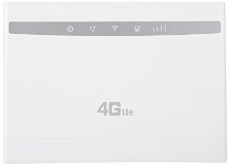 Socobeta 300 Mbit/s Wireless Router Schnelle Datenübertragung 4G Router Large WiFi Coverage Wireless Router(EU-Stecker 110-240V)