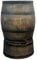 YERD Regenfass Set Tonne Sockel/Untergestell 50 Liter