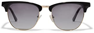 PILGRIM, CHARLIE Sonnenbrille im Retro-Stil schwarz, Polarisierte Damen Sonnenbrille mit UV400 Schutz