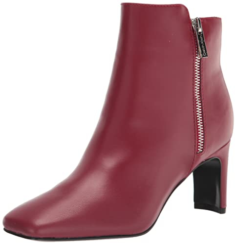 Calvin Klein Damen Coli Stiefelette, Bold Cherry, 37.5 EU
