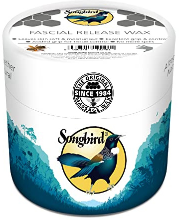 Songbird Fascial Release Wachs - 300g - Massage Wachs für Faszientherapie | Für Physiotherapie & Osteopathie, 100% Natürliche Inhaltsstoffe, Professionelles Massage Zubehör