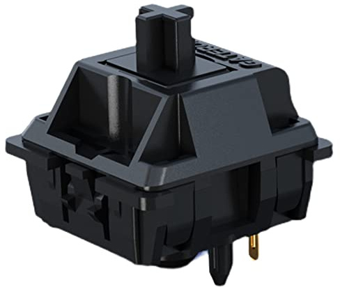 DRAOZA Gateron Oil King Linear Pre Lubed 5 Pin Switch Mechanical Gaming Keyboard Custom Switch (108 PCS)