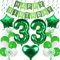 33 Luftballon 33. Geburtstag Männer Frauen Grün 33 Jahre Geburtstag Mann Deko 33. Geburtstag Deko Grün Ballons 33 Geburtstag Mann Frau Deko Grün 33 Jahre Dekoration Party 33 Geburtstag Luftballons