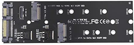 Xiwai Oculink SFF-8612 8611 to U.2 Kit M-Key a NVME PCIe SSD e NGFF a SATA Adattatore per scheda madre