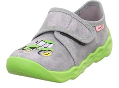 Superfit Jungen Bubble Hausschuh, Grau 2030, 32 EU