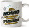 MUGFFINS Tazas para NOVIO - En Español - Mejor Familia Galaxia cuando Fuerza Acompaña - 11 oz / 330 ml - Regalo original y divertido