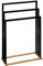 Porte-Serviettes sur Pieds Noir Naturéo - 5 five simply smart