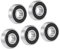 A ABSOPRO Ball Bearing Double Sealed 6201-2RS 12x32x10mm (Set of 5)