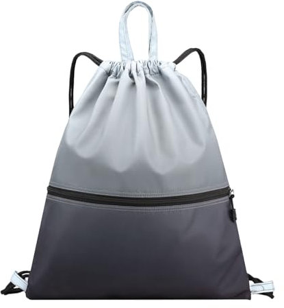 Turnbeutel Groß Lässig Wasserabweisend Faltbar - Sportbeutel Kordelzug Damen Unisex Kordelzug Beutel Rucksack für Damen & Herren String-Rucksack - JSB031-17