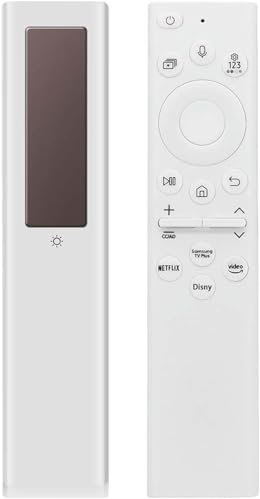 Fourmor Neue Fernbedienungen Original für Samsung BN59-01391A mit Stimme – kompatibel mit 2021–2022 Neo QLED 8K HDR Smart TVs Solarlade-Fernbedienung für Modelle.