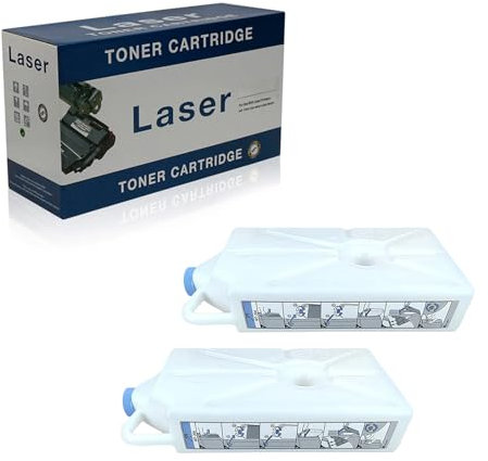 Ineecink Kompatibler Resttonerbehälter Als Ersatz Für Canon WT-204 WT204 Zur Verwendung Mit Canon Image Press C60 C65 C650 C700 C710 C750 C800 C810 C850 Drucker, (Schwarz – 80000 Seiten),2 Pack